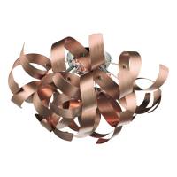 Rawley 4 light brushed copper